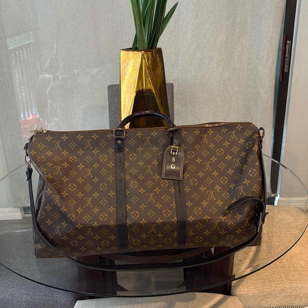 Louis Vuitton Bandouliere 60 Duffel Bag 💼